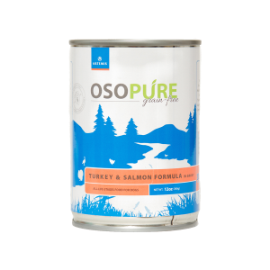 Osopure Grain Free Turkey & Salmon Canned Dog Food (12 pack)
