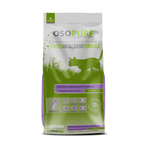 OSOPURE Feline Grain Free Salmon & Garbanzo Bean Dry Cat Food